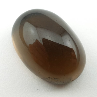 Smoky quartz cabochon 20x14 mm no. 65