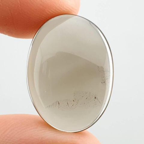 Smoky quartz cabochon 21x15 mm no 116 Smoky quartz cabochon 21x15 mm no 116