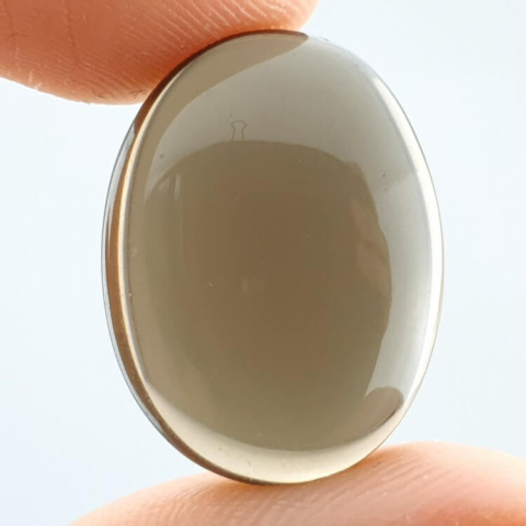 Smoky quartz cabochon 21x16 mm no. 52 Smoky quartz cabochon 21x16 mm no. 52