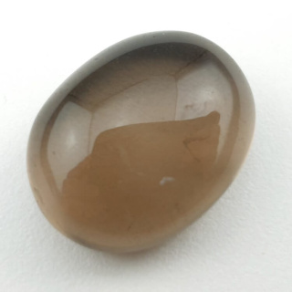 Smoky quartz cabochon 21x17 mm no 35