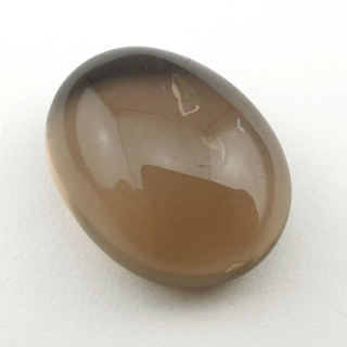 Smoky quartz cabochon 21x17 mm no 35