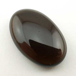 Smoky quartz cabochon 22x15 mm no 34