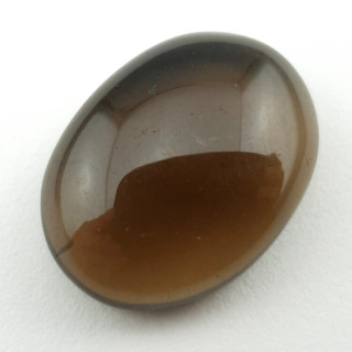 Smoky quartz cabochon 22x16 mm no. 77