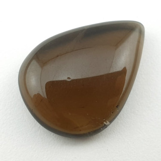 Smoky quartz cabochon 23x17 mm no 62
