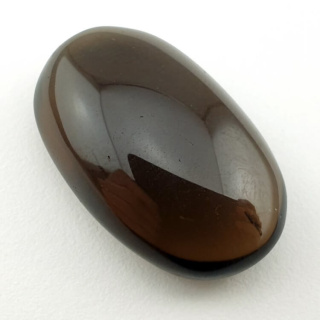 Smoky quartz cabochon 26x17 mm no. 74