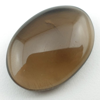 Smoky quartz cabochon 26x19 mm no. 38