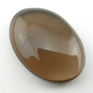 Smoky quartz cabochon 26x19 mm no. 38