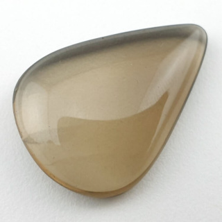 Smoky quartz cabochon 28x20 mm no 45