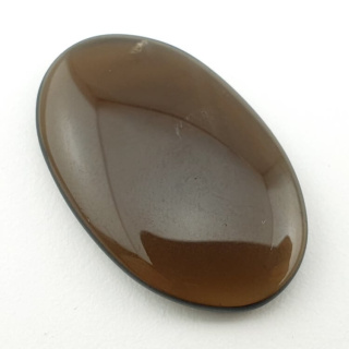 Smoky quartz cabochon 32x20 mm no 53