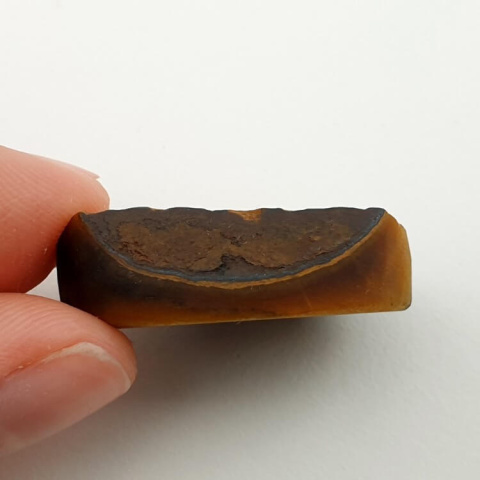 Tiger's eye cabochon raw 29x21 mm No 6 Tiger's eye cabochon raw 29x21 mm No 6
