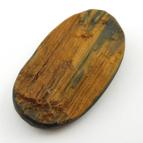 Tiger's eye raw cabochon 32x19 mm no 15 Tiger's eye raw cabochon 32x19 mm no 15