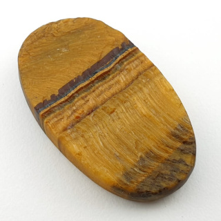Tiger's eye raw cabochon 34x20 mm no 10