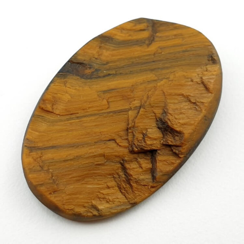 Tiger's eye raw cabochon 35x23 mm no. 3 Tiger's eye raw cabochon 35x23 mm no. 3