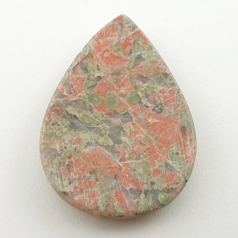 Unakite cabochon 34x24 mm no. 17 Unakite cabochon 34x24 mm no. 17