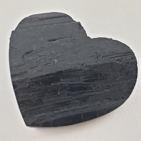 Black tourmaline raw cabochon 32x29 mm no. 254 Black tourmaline raw cabochon 32x29 mm no. 254