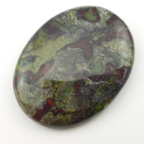 Jasper dragon's blood cabochon 37x28 mm no. 89 Jasper dragon's blood cabochon 37x28 mm no. 89