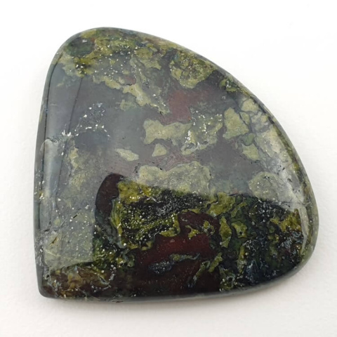Jasper dragon's blood cabochon 39x34 mm no. 95 Jasper dragon's blood cabochon 39x34 mm no. 95