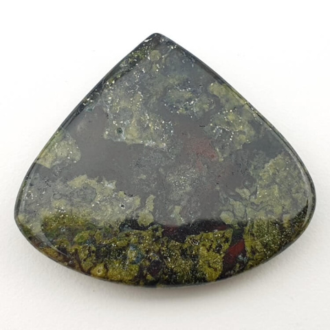 Jasper dragon's blood cabochon 39x34 mm no. 95 Jasper dragon's blood cabochon 39x34 mm no. 95