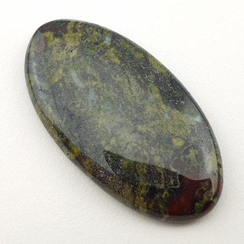 Jasper dragon's blood cabochon 40x22 mm no 81 Jasper dragon's blood cabochon 40x22 mm no 81