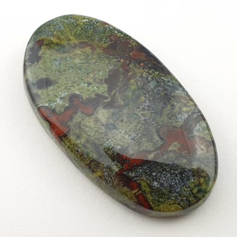 Jasper dragon's blood cabochon 40x22 mm no 87 Jasper dragon's blood cabochon 40x22 mm no 87