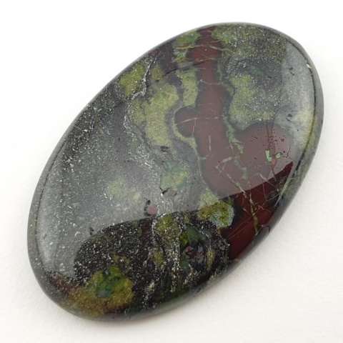 Jasper dragon's blood cabochon 41x26 mm no 75 Jasper dragon's blood cabochon 41x26 mm no 75