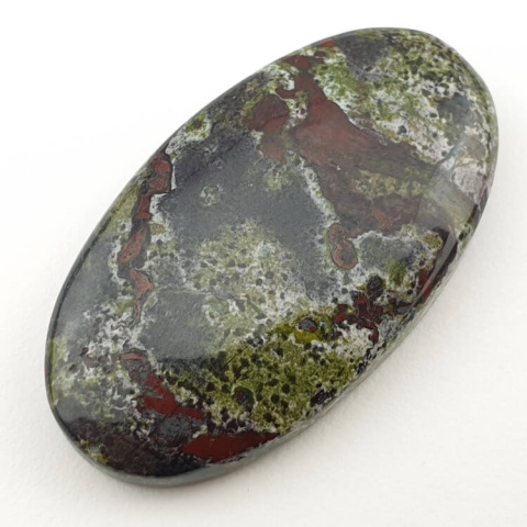 Jasper dragon blood cabochon 42x23 mm no. 69 Jasper dragon blood cabochon 42x23 mm no. 69