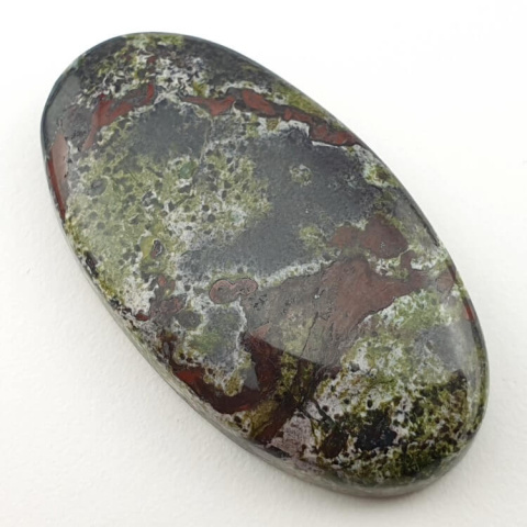 Jasper dragon blood cabochon 42x23 mm no. 69 Jasper dragon blood cabochon 42x23 mm no. 69