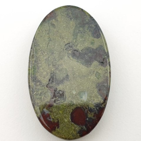 Jasper dragon's blood cabochon 43x26 mm no. 88 Jasper dragon's blood cabochon 43x26 mm no. 88