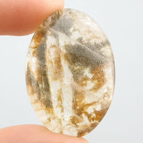 Garden quartz cabochon 29x20 mm no 65 Garden quartz cabochon 29x20 mm no 65