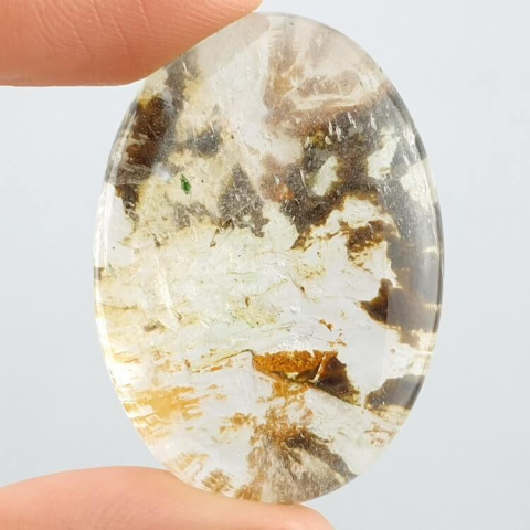Garden quartz cabochon 36x25 mm no. 66 Garden quartz cabochon 36x25 mm no. 66