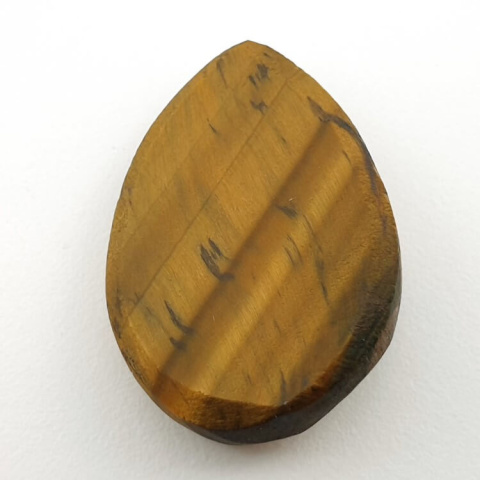 Tiger's eye raw cabochon 31x21 mm no 21 Tiger's eye raw cabochon 31x21 mm no 21