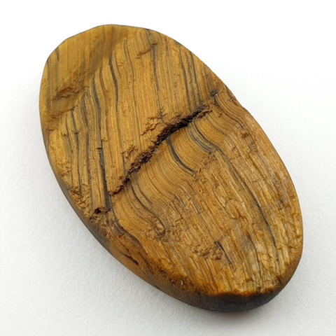 Tiger's eye raw cabochon 34x20 mm no 17 Tiger's eye raw cabochon 34x20 mm no 17