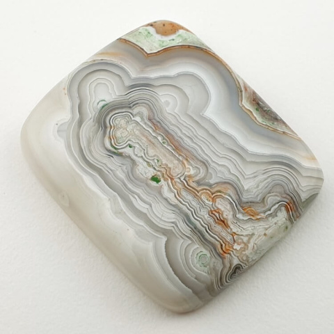 Lace agate cabochon 31x25 mm no. 110 Lace agate cabochon 31x25 mm no. 110