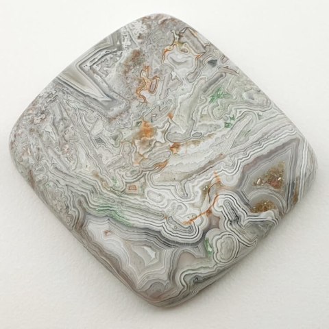Lace agate cabochon 31x28 mm no 126 Lace agate cabochon 31x28 mm no 126