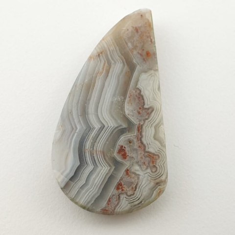 Lace agate cabochon 35x19 mm no. 156 Lace agate cabochon 35x19 mm no. 156