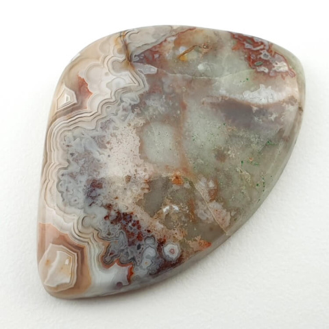 Lace agate cabochon 35x25 mm no. 159 Lace agate cabochon 35x25 mm no. 159