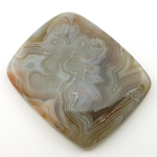 Agat koronkowy kaboszon 35x29 mm nr 119