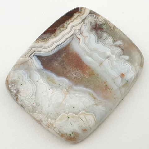 Agat koronkowy kaboszon 37x31 mm nr 135 Agat koronkowy kaboszon 37x31 mm nr 135