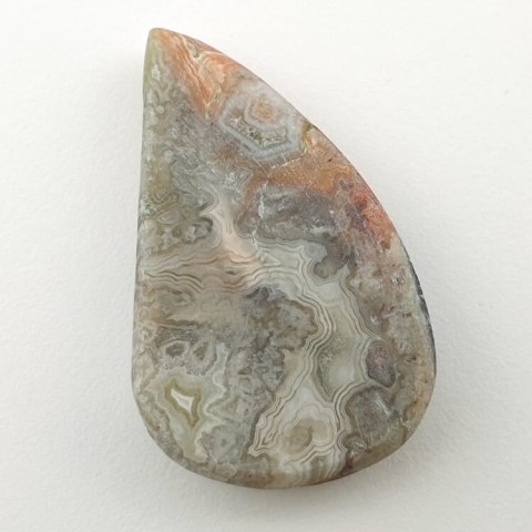 Crazy lace agate cabochon 38x23 mm no 134 Crazy lace agate cabochon 38x23 mm no 134