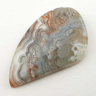 Lace agate cabochon 39x24 mm no 108