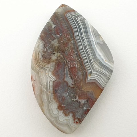 Crazy lace agate cabochon 40x25 mm no 142 Crazy lace agate cabochon 40x25 mm no 142
