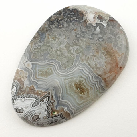 Crazy lace agate cabochon 41x28 mm no. 109 Crazy lace agate cabochon 41x28 mm no. 109