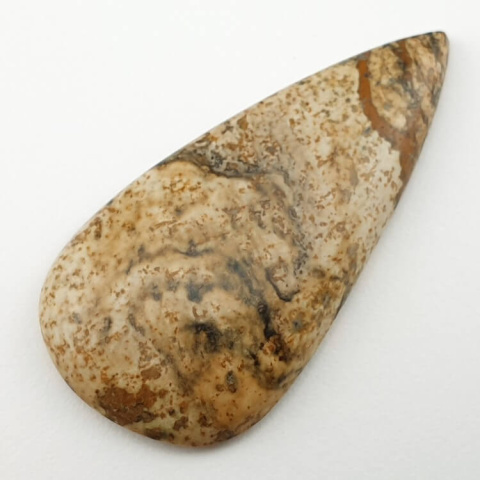 Jasper landscape cabochon 4.5x2.2 no. 25 Jasper landscape cabochon 4.5x2.2 no. 25