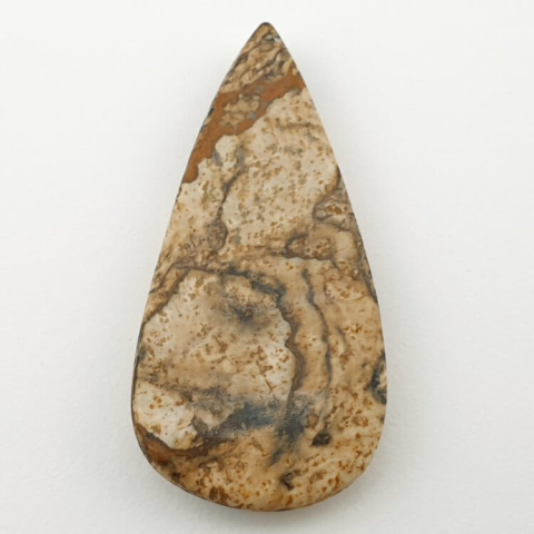 Jasper landscape cabochon 4.5x2.2 no. 25 Jasper landscape cabochon 4.5x2.2 no. 25