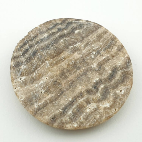 Aragonite cabochon fi 3.87 cm no. 1 Aragonite cabochon fi 3.87 cm no. 1