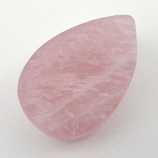 Pink quartz raw cabochon 29x20 mm no 19