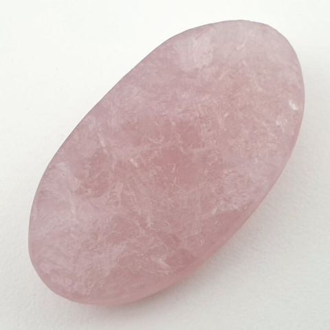 Pink quartz raw cabochon 37x20 mm no 45 Pink quartz raw cabochon 37x20 mm no 45
