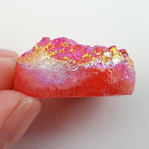 Titanium quartz cabochon 27x21 mm no 34 Titanium quartz cabochon 27x21 mm no 34