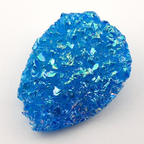 Kwarc tytanowy kaboszon 27x21 mm nr 48 Kwarc tytanowy kaboszon 27x21 mm nr 48