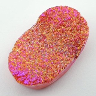 Titanium quartz cabochon 32x20 mm no 36